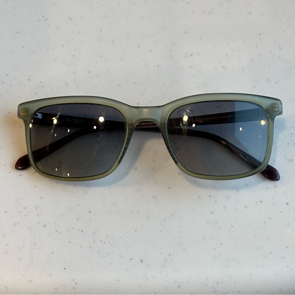 Penguin The Hayes Eyeglasses Frames Arona Matte 50-19-135 Acetate Gray